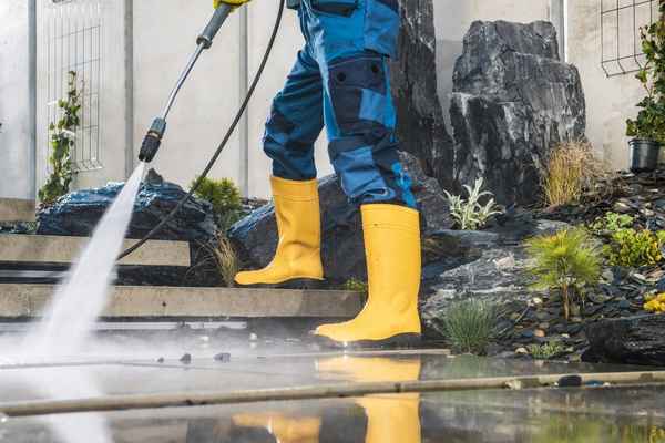 Pressure washing